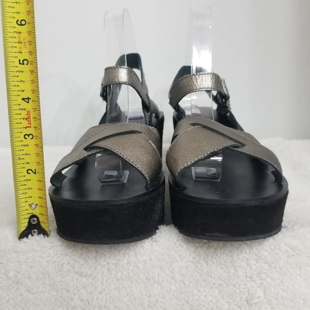 Kork-Ease Pewter Metalic sandal